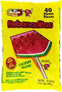 Abrir la imagen en la presentación de diapositivas, Chili Covered Watermelon Flavoured Lollipops
