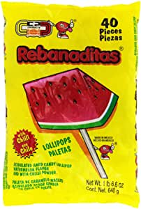 Abrir la imagen en la presentación de diapositivas, Chili Covered Watermelon Flavoured Lollipops
